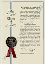 США патент на УСВР и его производство